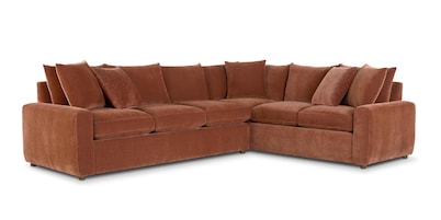 Lawson Wide Track Arm L-Shaped Sectional